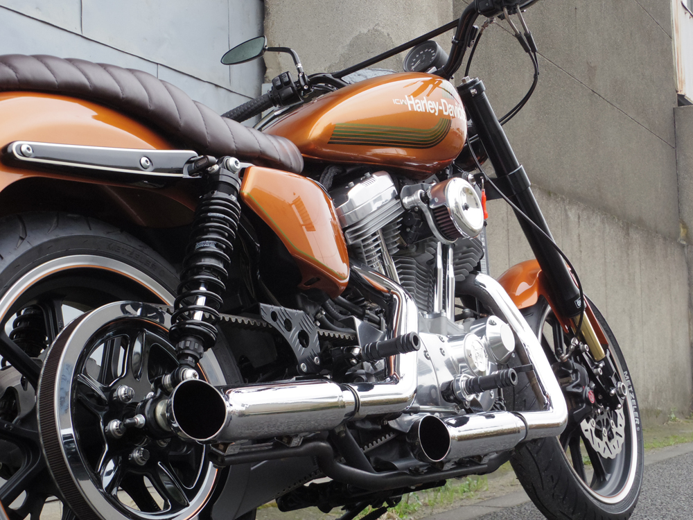 オリジナルパーツ for Harley-Davidson ブレーキバンジョーアダプター 